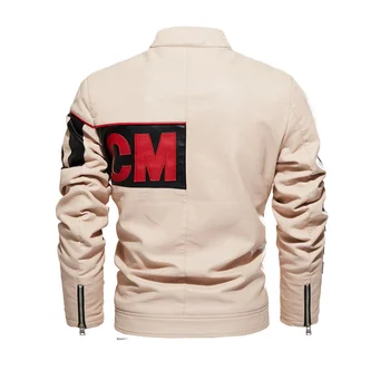 2020 yeni gelgit serin büyü renk deri ceket erkekler sıcak moda Hip hop motosiklet ceket Marka kaliteli kış ceket erkekler için