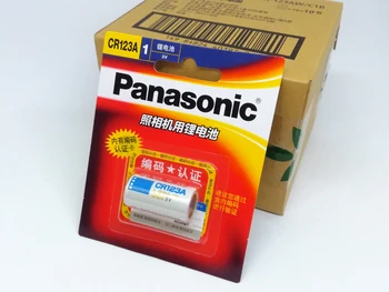 4 adet / grup Yeni Orijinal Pil İçin Panasonic CR123A CR17345 3V Lityum Pil Kamera Olmayan şarj edilebilir Piller CR 123A