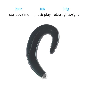 CHYI Bluetooth Kulaklık Kemik İletim Kablosuz Kulaklık İkili Stereo Müzik Spor Kulaklıklar mini kulaklık Akıllı Telefonlar İçin