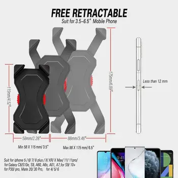 Evrensel Katlanabilir Masa Telefonu Tutucu Dağı Standı Samsung S20 Artı Ultra Not 10 iPhone 11 Cep Telefonu Tablet Masaüstü Tutucu