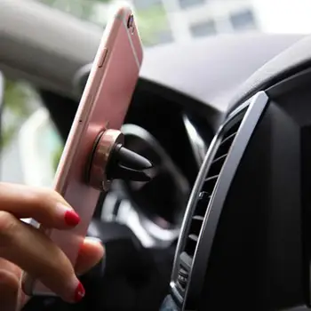 Evrensel Manyetik araba cep telefonu tutacağı Braketi Hava Firar Telefon Dağı Telefonlar İçin BMW E46 F20 F30 F60 İphone 11