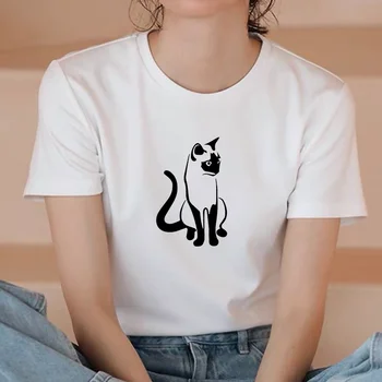 Komik T Shirt Erkekler Kadınlar için Yaz Kısa Kollu Unisex Moda En Tees Erkek Kadın Açık Rahat Beyaz Kısa Zamanlı T Shirt