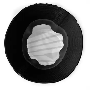 Logo-Siyah Arka Plan Katlanabilir Panama Kova Şapka Kap Logo Ortaklık Siyah Arka Plan Siyah Motosiklet Civic Logo Motosiklet