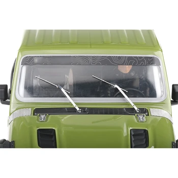 Metal cam sileceği EKSENEL SCX6 AXI05000 Jeep JLU Wrangler 1/6 RC Paletli Araba Yükseltme Parçaları Aksesuarları