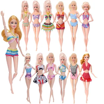 Oyuncak bebek giysileri Mayo Parlak renkli Barbie Aksesuarları Kıyafet Grace Renkli Moda Günlük Giyim Etek