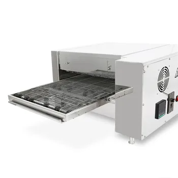 Sıcak Satış pizza makinesi Paslanmaz Çelik Elektrikli Zincir Ticari pizza fırını Otomatik Pişirme Makinesi