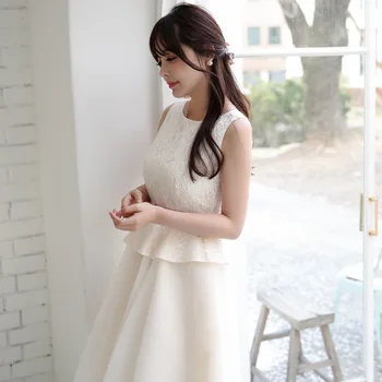 Yaz Maxi Uzun Plaj 2016 Kore Ofis Bodycon Vintage Kadınlar Beyaz Elbiseler Boho Artı Boyutu Vestidos De Dresses Robe Longue Femme