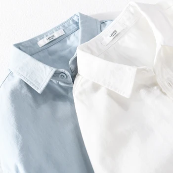 Yeni Şık İşlemeli Uzun Kollu Rahat Gömlek Erkek Marka Trend Rahat Giyim Chemise Homme Hızlı Damla Nakliye Üst