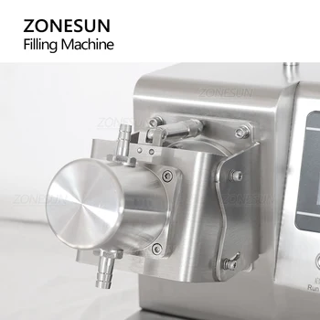 ZONESUN dolum makinesi Seramik Pompa Sıvı Dolgu Kimyasal Makine Ekipmanları Tüp Reaktif Üretim Makinesi